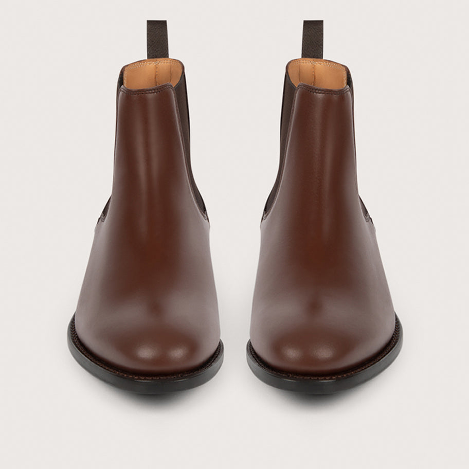 FRÊNE FE Kidcalf Chocolat Cuir P