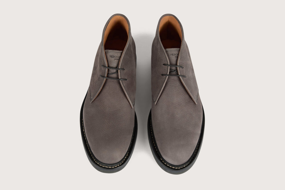 Genêt Nubuck Gris Hévéa