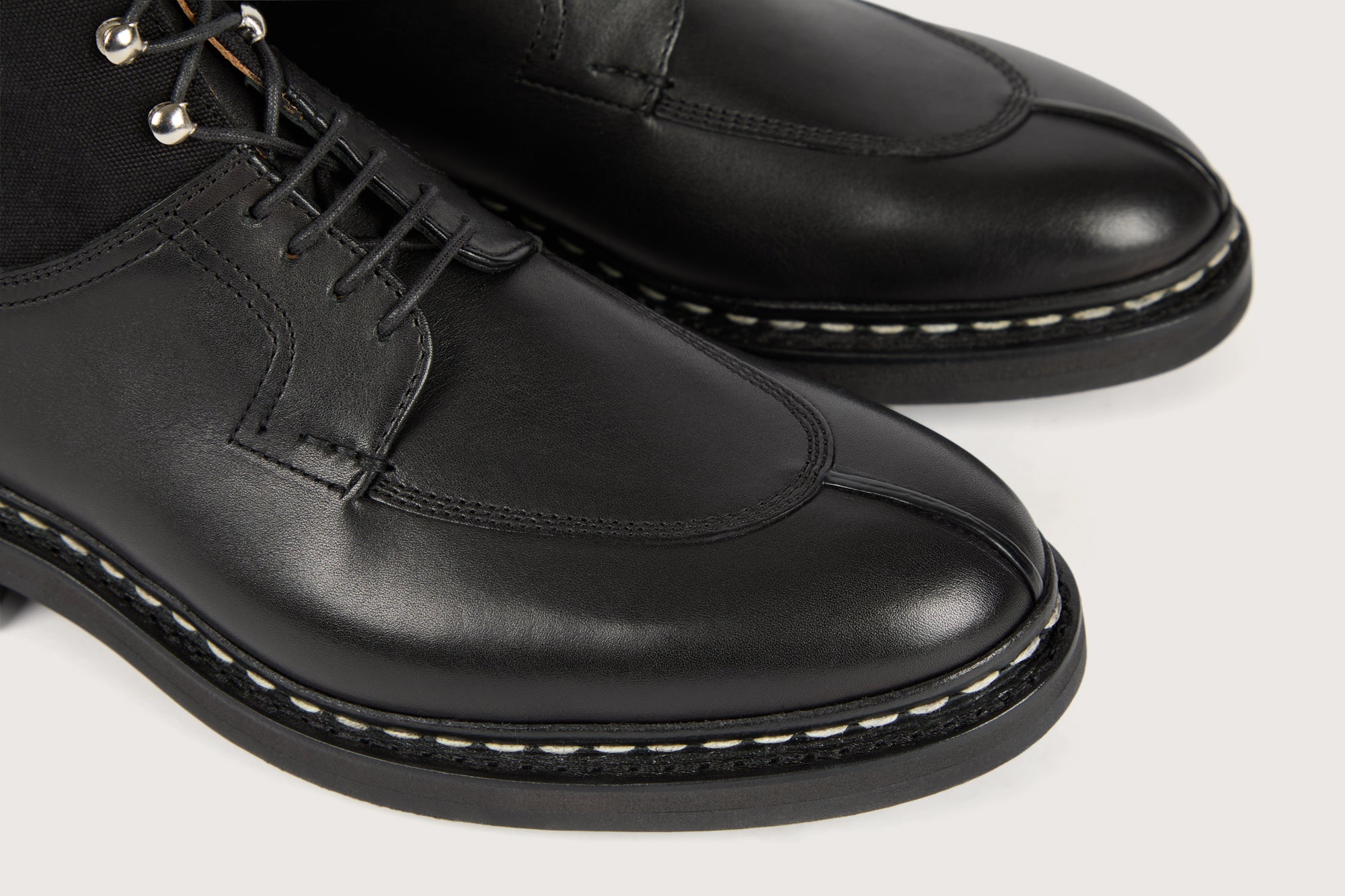 GINKGO FE Black Anilcalf/Canvas Ravel