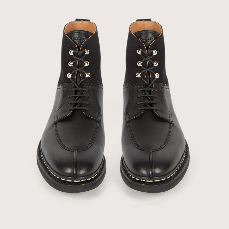 GINKGO FE Black Anilcalf/Canvas Ravel