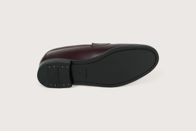 JANE Foulard Bordeaux Cuir