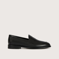 JANE Black Foulard Leather