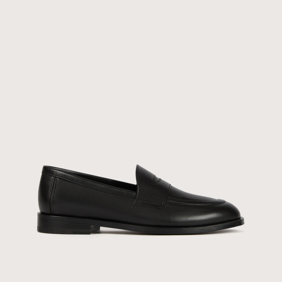 JANE Foulard Noir Cuir