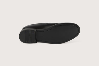 JANE Foulard Noir Cuir