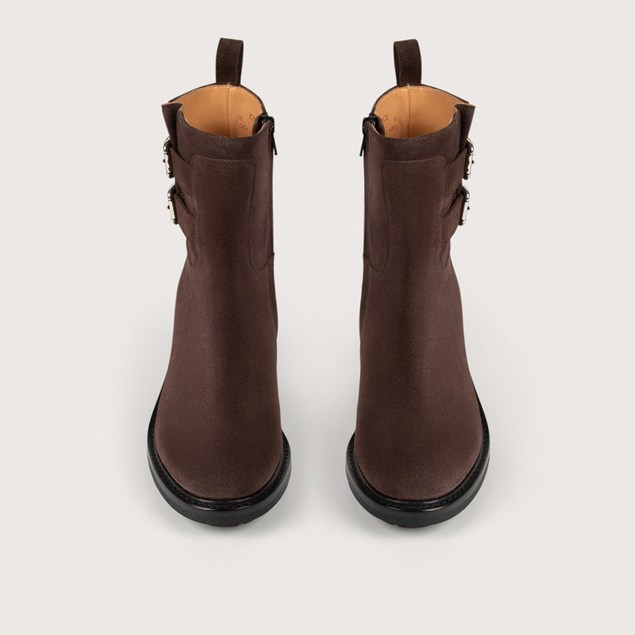 JOYCE Ébène Suede Commando