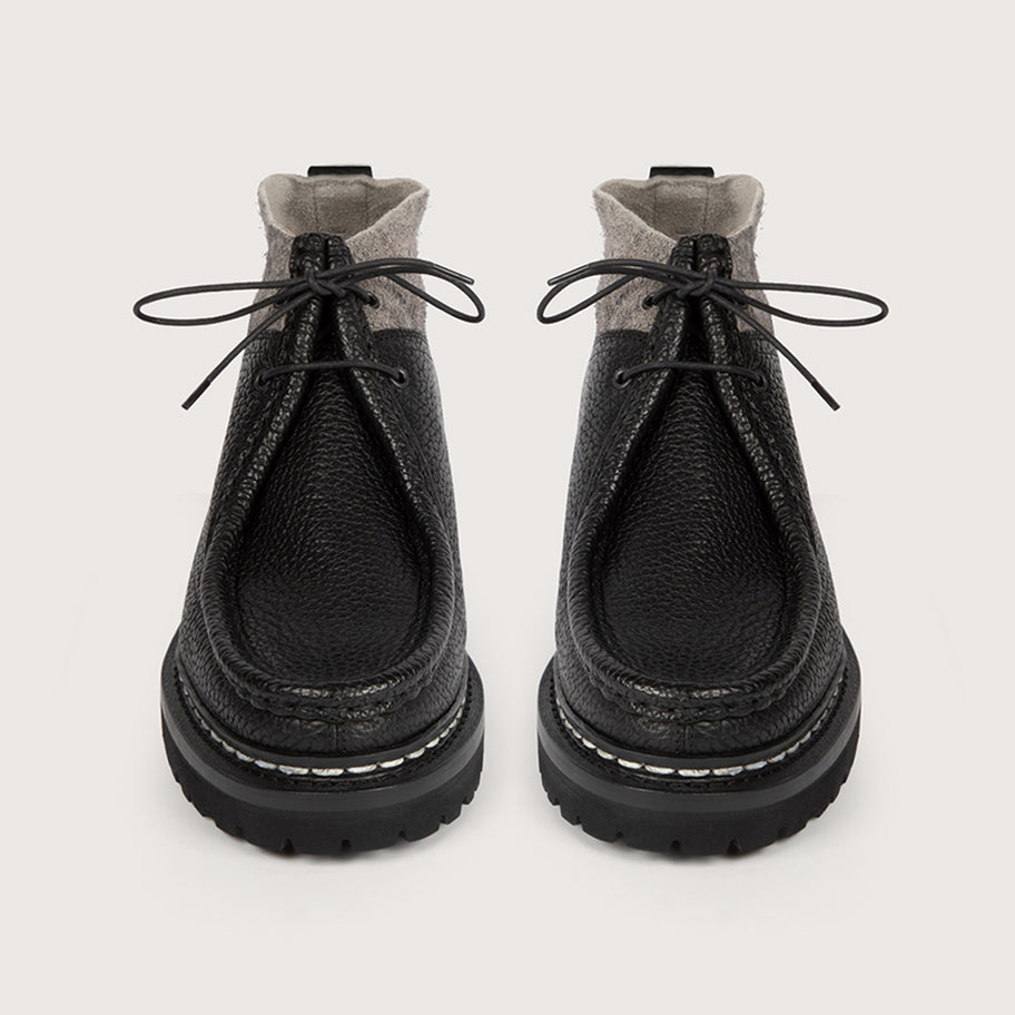 LIERRE FE Buffalo/Velours Feutre Noir Roccia