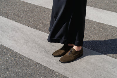 LOLITA Velours Militaire Cuir