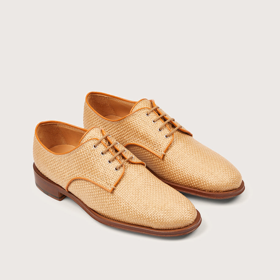 MARULA FE Paille Camel Cuir Flex