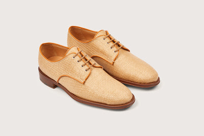 MARULA FE Paille Camel Cuir Flex