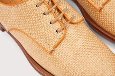MARULA FE Paille Camel Cuir Flex