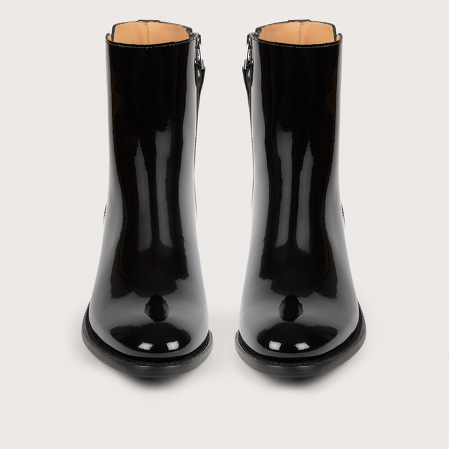 MADELINE Vernis Noir Cuir P