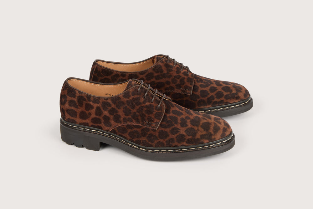 MALY Léopard Suede Ravel