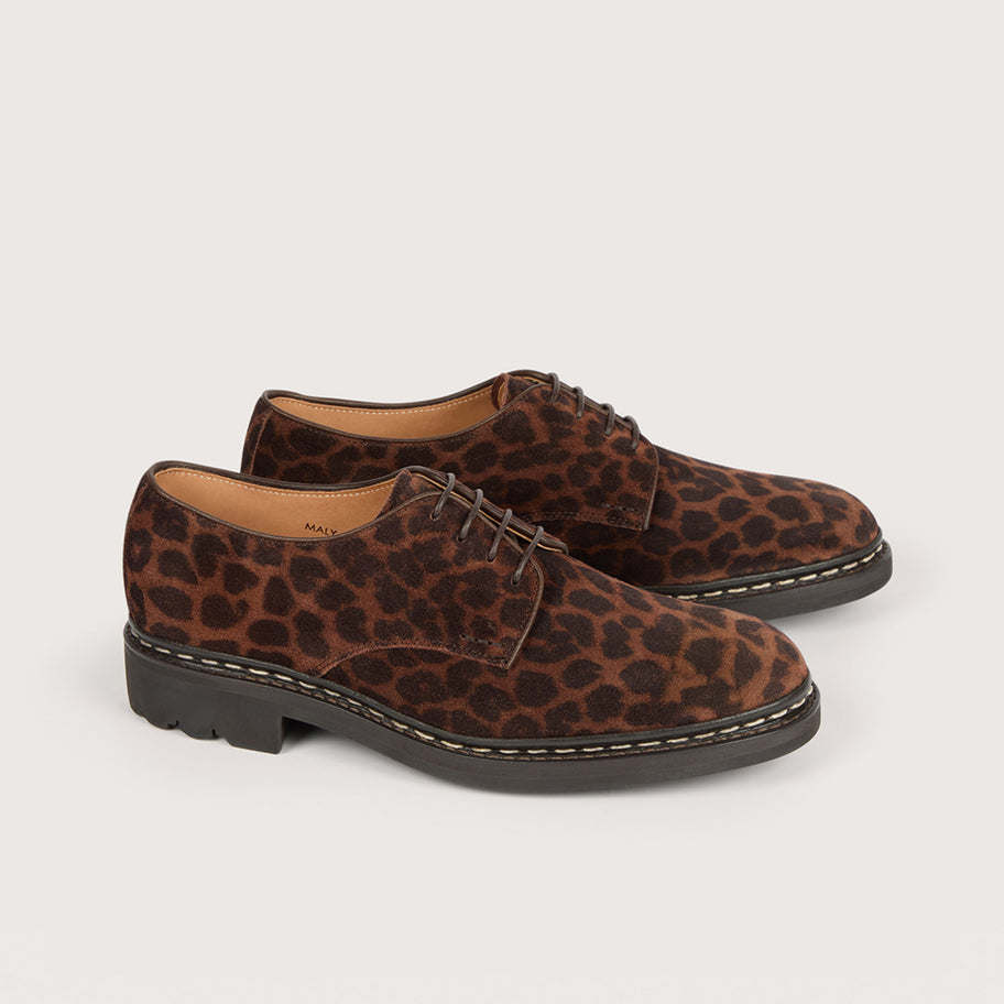 MALY Léopard Suede Ravel