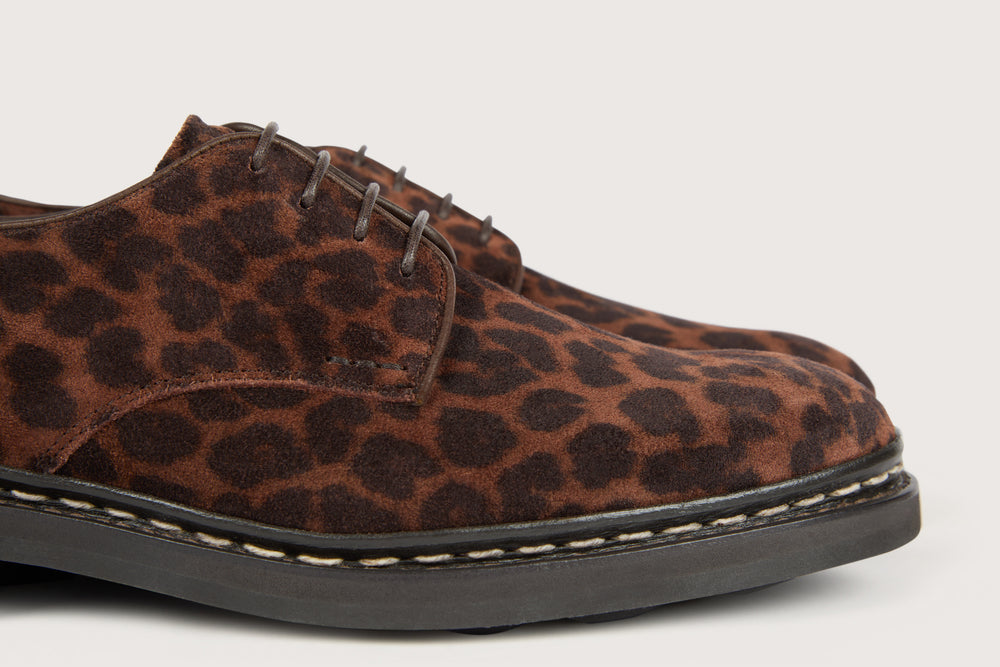 MALY Léopard Suede Ravel