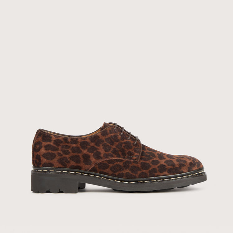 MALY Léopard Suede Ravel