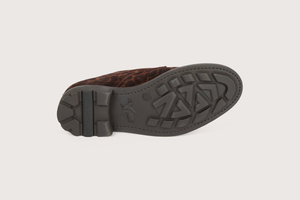 MALY Léopard Suede Ravel