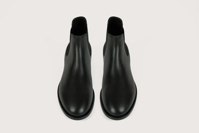MÉLODIE Foulard Noir Cuir