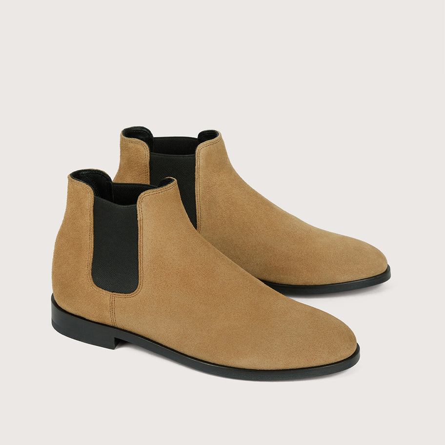 MÉLODIE Velours Sésame Cuir