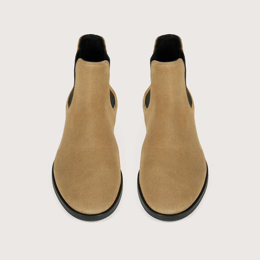 MÉLODIE Velours Sésame Cuir