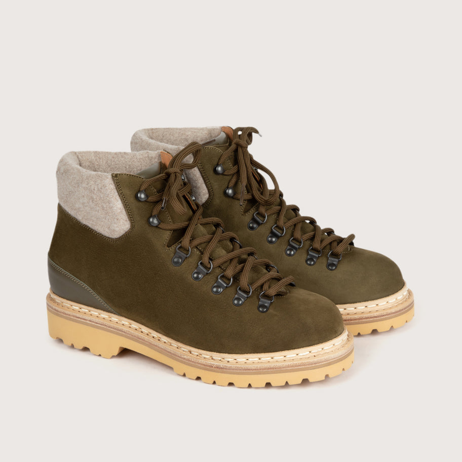 VANOISE Nubuck Kaki Roccia