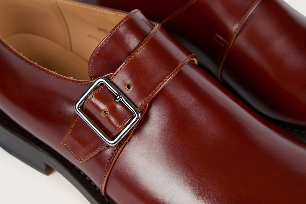 WILLIAM Glacé Tabac Cuir