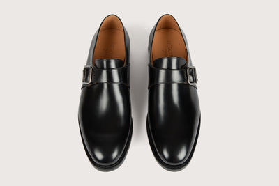 WILLIAM Windsor Noir Cuir