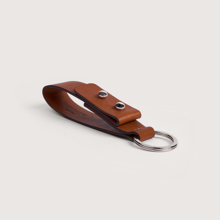 Twist Key Holder Gold Antikcalf